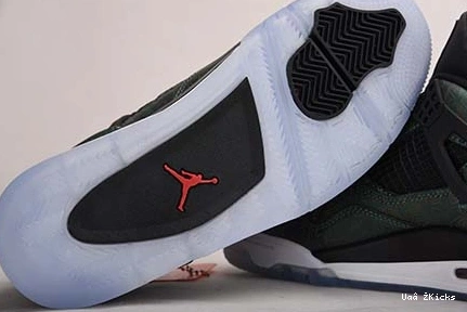 AJ4-1043515 RETRO AIR JORDAN GREEN 4 LAKER Sophisticated 578 0913